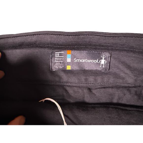 Smartwool Smartloft Skirt Merino Wool Womens Extra Small Black Quilted Pull On - Picture 5 of 12